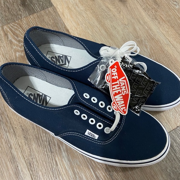 Navy Blue Vans - Picture 2 of 4